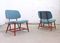 Easy Chairs Te-Ve par Alf Svensson pour Ljungs Industrier AB, Suède, 1950s, Set de 2 2