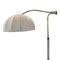 Italian Adjustable Floor Lamp with a Cream Leather Trim, 1960s 5