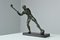 Early 20th Century Bronze of Woodsman with Axe, 1920s, Image 1