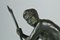 Leñador de bronce con hacha de principios del siglo XX, años 20, Imagen 2