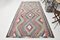 Grand tapis Kilim en coton et laine 1