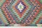 Large Kilim Cotton & Wool Rug, Image 8