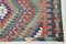 Large Kilim Cotton & Wool Rug, Image 9