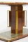 Italian Table in Onyx and brass from Dassi Mobili Moderni, 1950s, Image 2
