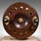 Antique English Mounted Fishing Reel in Brass & Travertine, 1900s, Image 9