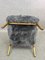 Vintage Art Deco Occasional Grey Sheepskin Armchair 18