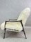Weißer Vintage Art Deco Stuhl aus Schaffell 7