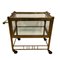 Art Deco Brass and Glass Bar and Cake Cart by Rockhausen, 1930s, Image 4