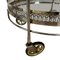 Mid-Century French Brass and Glass Bar Cart, 1960s 2