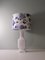 Mid-Century Pagoda-Shaped Table Lamp in White Ceramic, 1960s, Image 3