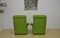 Divano modulare a due posti in lana verde, anni '70, set di 2, Immagine 6