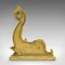 Antique English Fish Doorstop in Brass, 1910s 6