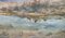 Louys Van Den Bussche, Les dunes sur la côte belge, 1927, Watercolor on Paper, Framed, Image 4