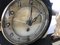 Reloj Art Déco de mármol y latón, años 30, Imagen 8