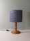 Mid-Century Pencil Reed Rattan Table Lamp by Louis Sognot, 1960s 1