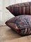 Middle Eastern Kilim Floor Cushions, 1950s, Set of 2 8