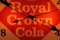 Horloge Cola Vintage avec Éclairage de Royal Crown, 1960s 5