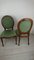 Louis XVI Style Medallion Chairs, Set of 2 4