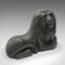 English Lion Bookends in Cast Iron, 1880s, Set of 2 3