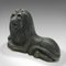 English Lion Bookends in Cast Iron, 1880s, Set of 2 4