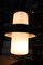 Lampe à Suspension en Verre et Laiton et Métal Laqué Rouge par Angelo Brotto pour Esperia, 1950 10