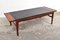 Vintage Danish Coffee Table with Leather, 1960s, Image 5