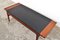Vintage Danish Coffee Table with Leather, 1960s 4