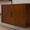 Danish Three Bay Rosewood Wall Unit by Kai Kristiansen for FM Mobler, 1960s, Image 11