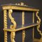 20th Century French Gilded and Painted Étagère, 1930s, Image 11