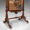 English Fire Screen in Walnut, 1840s, Image 10