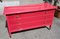 Red Model D154 Dresser by Carlo De Carli Rosso for Luigi Sormani, 1960s 1