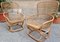 Fauteuils P04 en Malacca et Bambou, 1960s, Set de 2 1