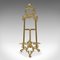 Art Nouveau English Picture Stand in Brass, 1920s 5