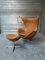 Egg Chair and Ottoman by Arne Jacobsen for Fritz Hansen, 1960s, Set of 2, Image 18