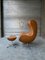Egg Chair and Ottoman by Arne Jacobsen for Fritz Hansen, 1960s, Set of 2 3