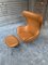 Set of Egg Chair and Ottoman by Arne Jacobsen for Fritz Hansen, 1960s 7
