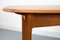 Danish Teak Oval Dining Table with Extension, 1960s 13