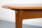 Danish Teak Oval Dining Table with Extension, 1960s, Image 13