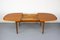 Danish Teak Oval Dining Table with Extension, 1960s 20