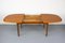 Danish Teak Oval Dining Table with Extension, 1960s, Image 20