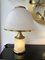 Large Italian Brass & Murano Glass Mushroom Lamp from F. Fabbian, 1970s 9