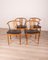 Vintage Danish Chairs in Leather, 1960s, Set of 4, Image 1