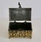 Brutalist Bronze Box with Medieval Decor, 1950s 8