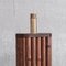 Mid-Century French Bamboo & Brass Table Lamp, 1970s 5