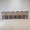 Bamboo Dining Chairs from Gasparucci, Italy, 1970s, Set of 6 3
