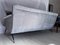 Mid-Century Italian Sofa 3-Seat in Grey-Blue Velvet, 1955, Imagen 21