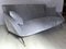 Mid-Century Italian Sofa 3-Seat in Grey-Blue Velvet, 1955, Image 22