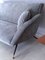 Mid-Century Italian Sofa 3-Seat in Grey-Blue Velvet, 1955, Imagen 15