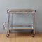 Art Deco French Bar Trolley attributed to Jacques Adnet, 1930s, Image 2