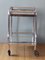 Art Deco French Bar Trolley attributed to Jacques Adnet, 1930s 5